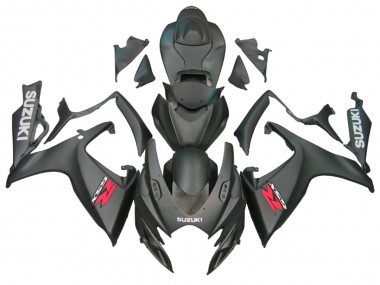 Carénages Moto Suzuki GSXR 600/750 2006-2007 - Noir Mat