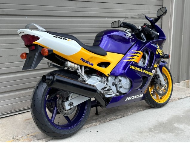 Carénages Moto Honda CBR600 F3 1995-1996 - Jaune Argent Bleu